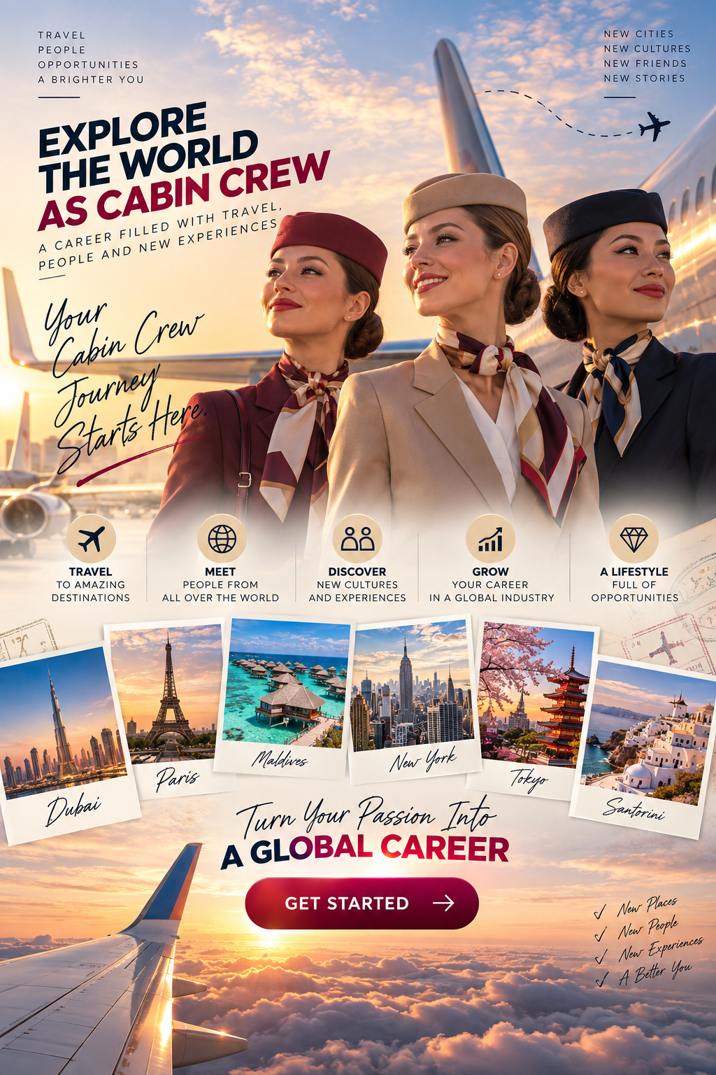 Become Cabin Crew – Complete Application Guide