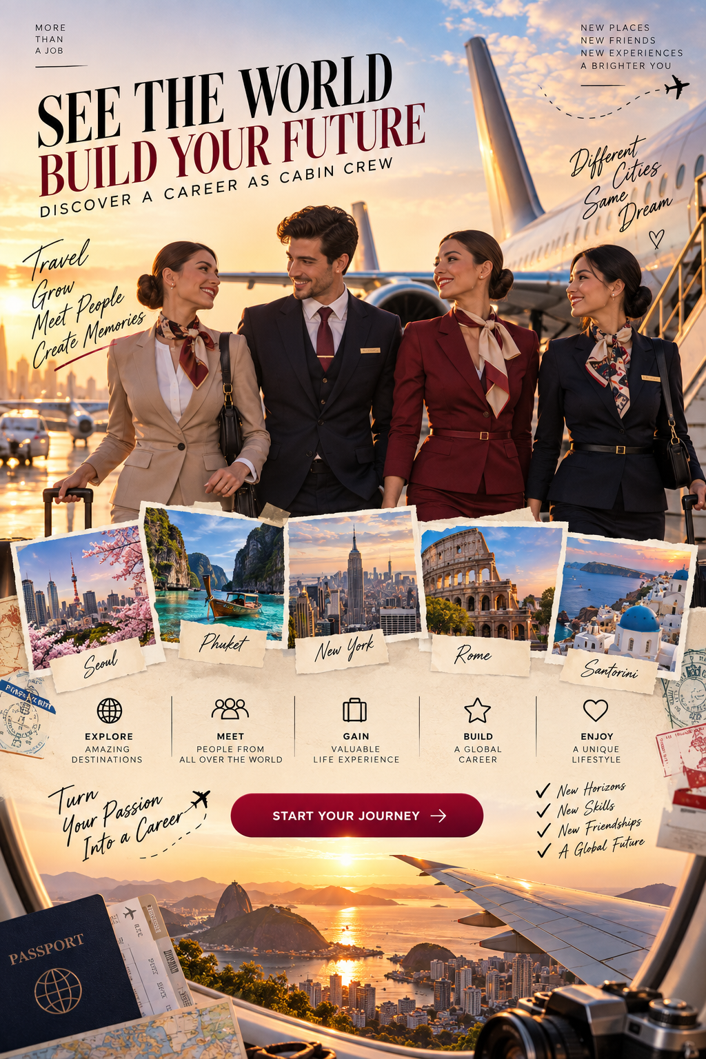 Become Cabin Crew – Complete Application Guide