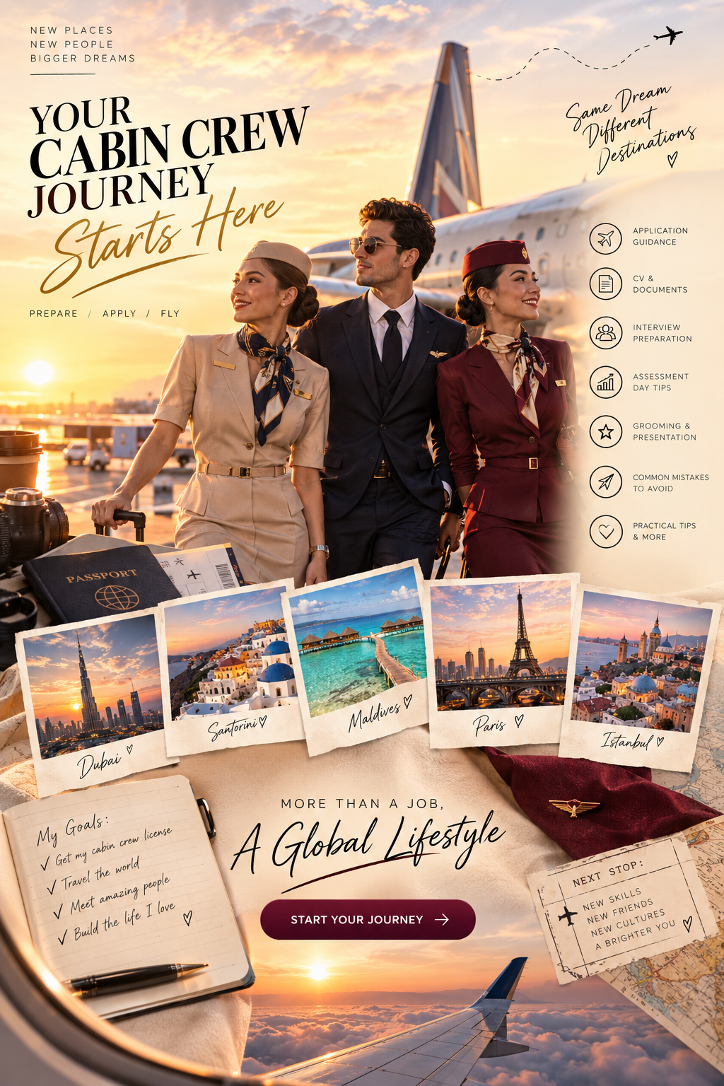 Become Cabin Crew – Complete Application Guide