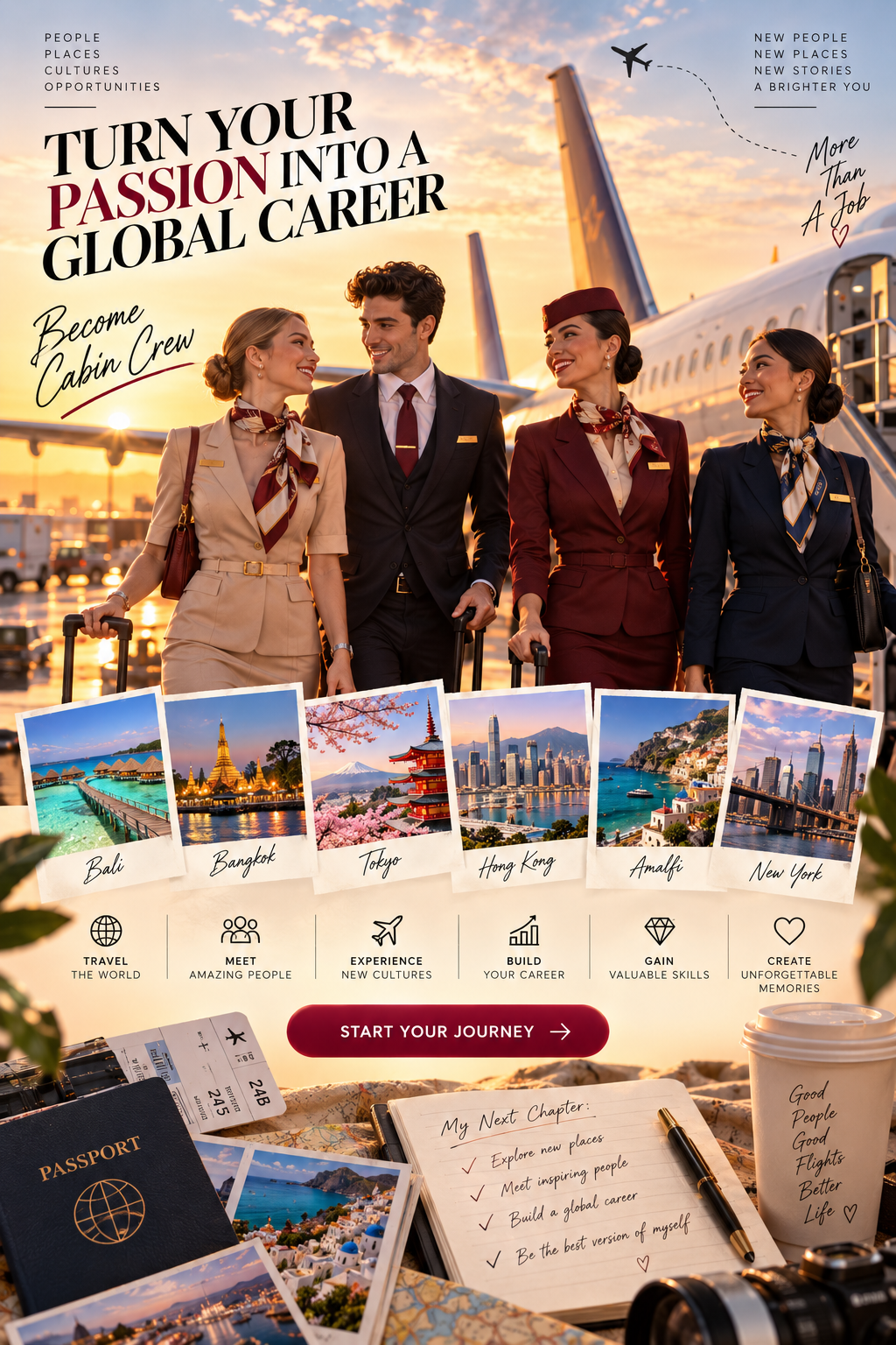 Become Cabin Crew – Complete Application Guide